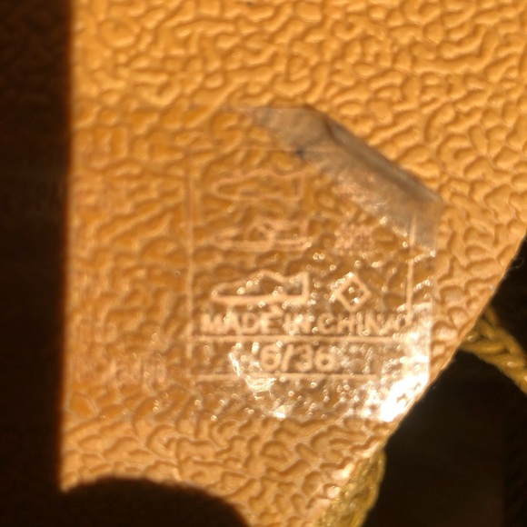 ARDENE | Free w/purchase | Platform Sandals | Striped | Size 6/36 - Picture 8 of 8